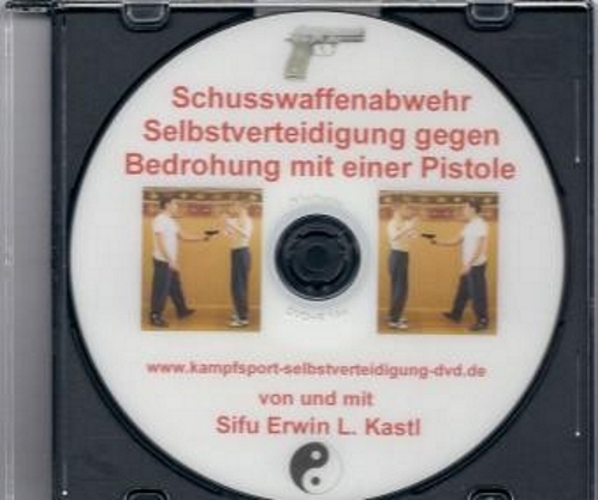 DVD Schusswaffenabwehr Selbstverteidigung gegen Bedrohung mit einer Pistole
