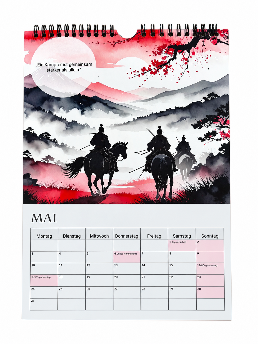 Kalender: Budo und Martial Arts 2027 DIN A3
