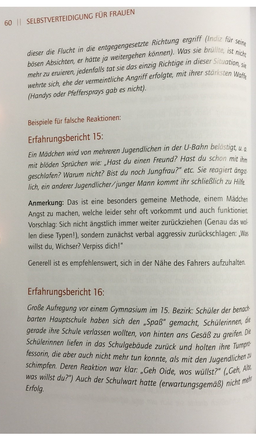 Selbstverteidigung für Frauen (Höller / Maluschka / Reinisch)
