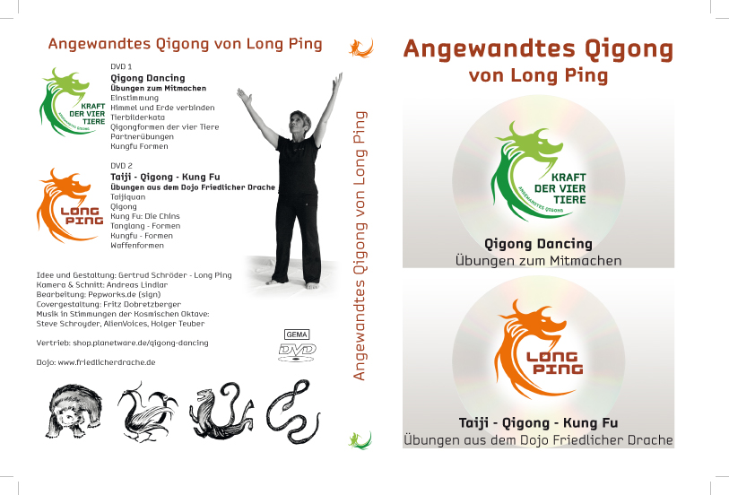 Angewandtes Qigong: Kraft der vier Tiere + Long Ping (Taiji - Qigong - KungFu) (Doppel DVD)