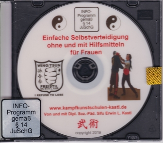 DVD Selbstverteidigung für Frauen ohne und mit Behelfswaffen