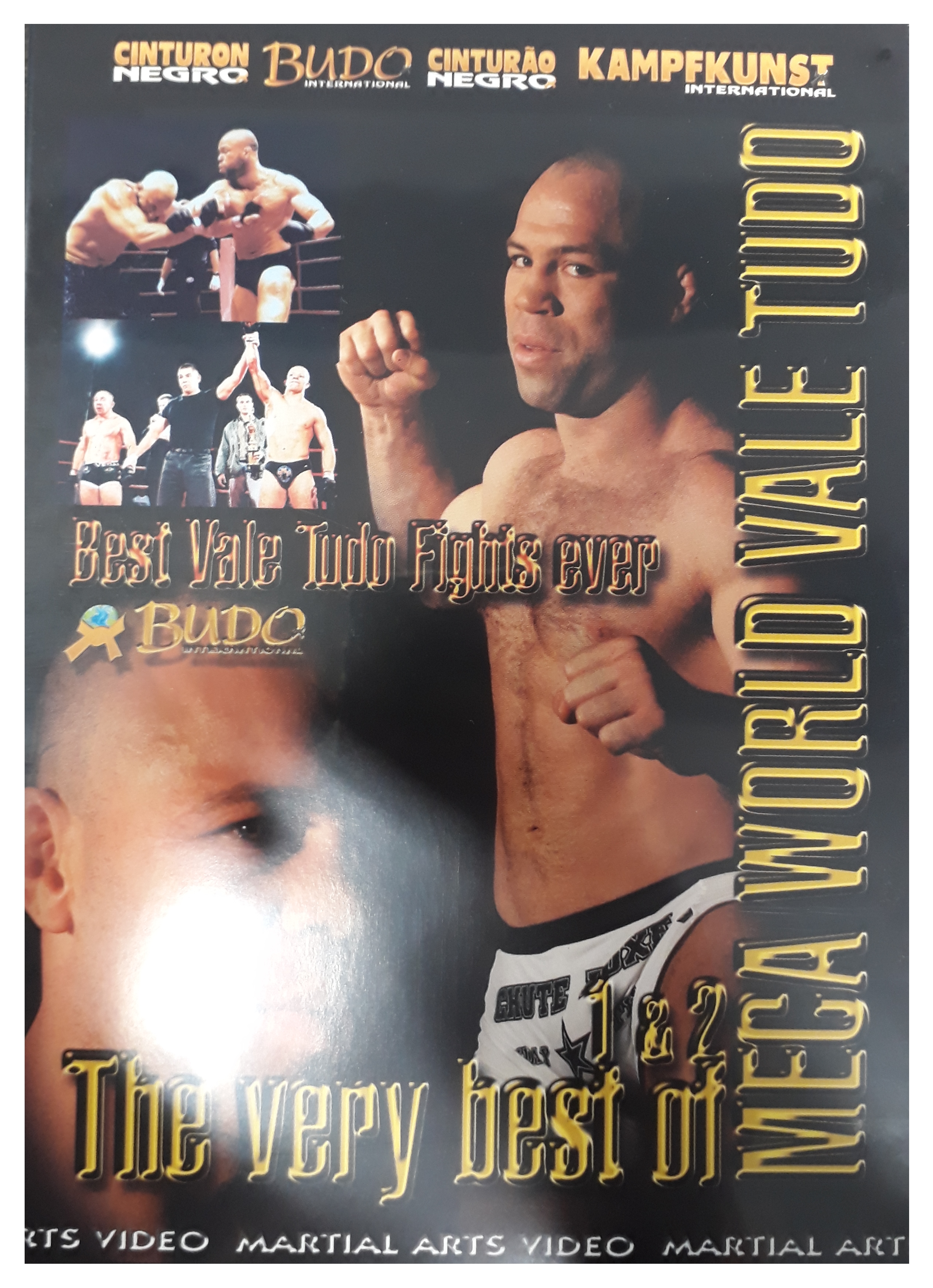 DVD The very best of Meca World Vale Tudo 1 & 2