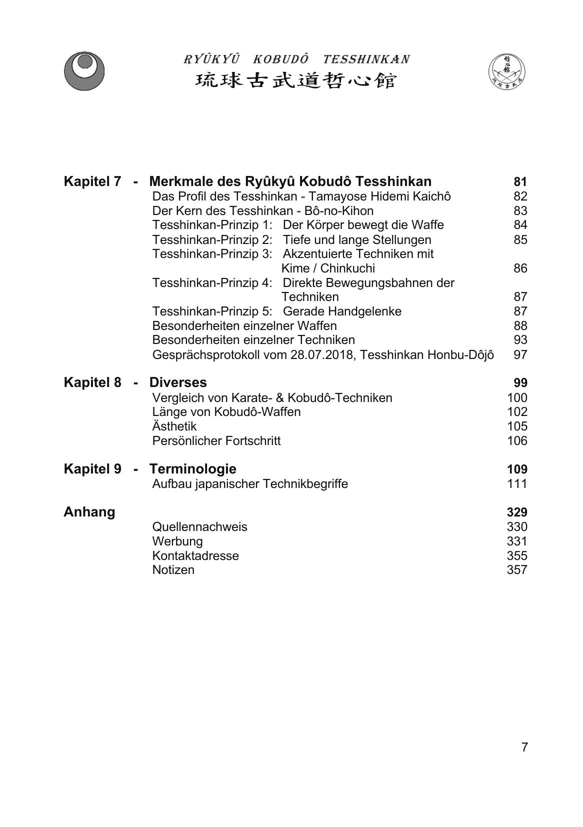 Ryukyu Kobudo Tesshinkan - Manual  Teil 5 - Pelny, Frank